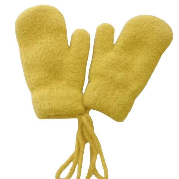 New age 1-4 candy colored mittens yellow - Picture 1 of 6